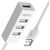 Unitek Hub 4x USB 2.0. mini, white, Y-2146
