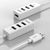 Unitek Hub 4x USB 2.0. mini, white, Y-2146