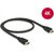 Delock Cable High Speed HDMI with Ethernet - HDMI A male > HDMI A male 4K 0.5m