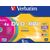 Matricas DVD+RW Verbatim 4.7GB 4x Colour, 5 Pack Slim