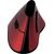 LOGILINK -  Ergonomic vertical mouse, wireless 2.4 GHz, red