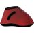 LOGILINK -  Ergonomic vertical mouse, wireless 2.4 GHz, red