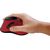 LOGILINK -  Ergonomic vertical mouse, wireless 2.4 GHz, red