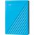 External HDD WD My Passport 2.5'' 4TB USB 3.2 Blue Внешние жесткие диски