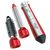 Hair styler Adler Number of temperature settings 3, 550 W, red/silver