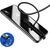 Usams US-SJ278 U9 Pīts NOlikāmas Formas Spēļu USB uz Lightning Kabelis 1.5m ar piesūcekli Melns