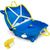 TRUNKI Koferis ar riteņiem Percy the Police Car TRU-0323