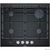 Bosch Hob PRP6A6D70 Gas, Number of burners/cooking zones 4, Black, Display,