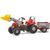 Rolly Toys Traktors ar pedāļiem ar piekabi un kausi rolly Farmtrac Junior RT 811397 (3-8 gadiem) Vācija