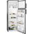 AEG RDB72721AX ledusskapis ar saldētavu augšā, 159cm, nerūs.tēr.