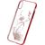 Devia Lotus Пластмассовый Чехол с Кристалами Swarovsky для Apple iPhone X / XS Красный