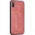 Devia iWallet Силиконовый Чехол С кармашком для визиток для Apple iPhone XS Max Розовый