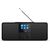 PHILIPS TAR8805/10 Black interneta radio, DAB+, melns