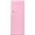 SMEG FAB28RPK5 ledusskapis, 50's Style, 153cm Pink