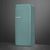SMEG FAB28RDEG3 ledusskapis, 50's Style, 153cm Emerald Green