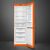 SMEG FAB32ROR5 50's Style 197cm A+++ Ledusskapis Orange