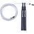 Spokey CROSSFIT MIDD Jump Rope, 300 cm, Black/Grey, Steel/Plastic