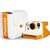 Polaroid Now bag, white/orange