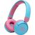 JBL JR 310 BT Kids on-ear austiņas ar Bluetooth bērniem, zilas ar rozā