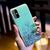 Fusion Glue Glitter Back Case Силиконовый чехол для Huawei P40 Lite / Nova 7i / Nova 6 SE Зеленый