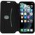 Fusion Lite Book Case Grāmatveida Maks Telefonam Apple iPhone 12 Pro Max Melns