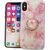 Fusion Marble Ring Back Case Silikona Aizsargapvalks Priekš Apple iPhone 11 Pro Rozā