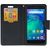 Mocco Fancy Case Чехол Книжка для телефона Samsung Galaxy A42 5G Синий - Зелёный