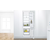 Bosch Refrigerator KIV87NSF0 A+, Built-in, Combi, Height 177 cm,   net capacity 199 L, Freezer net capacity 69 L, 39 dB, White