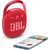 JBL ūdensizturīga portatīvā skanda ar karabīni, sarkans - JBLCLIP4RED