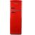 Frigelux RFDP246RRA++ ledusskapis ar saldētava augšā 168,5 cm  A++  sarkans