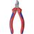 KNIPEX wire cutter chrome 125 mm