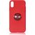 Fusion ring silikona aizsargapvalks ar magnetu Apple iPhone 12 Mini sarkans