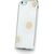 Beeyo Flower Dots Силиконовый Чехол для Samsung G920 Galaxy S6 Прозрачный - Серебряный