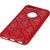 Mocco Ornament Back Case Силиконовый чехол для Samsung A320 Galaxy A3 (2017) Красный