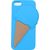 Mocco 3D Силиконовый чехол для телефона в форме мороженого Samsung A310 Galaxy A3 2016 Cиний