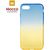 Mocco Gradient Back Case Silikona Apvalks Ar Krāsu Gradientu Priekš Apple iPhone X / XS Zils - Dzeltens