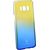 Baseus Glaze Case Izturīgs Aizmugurējais Silikona Apvalks Priekš Apple iPhone X Caurspīdīgs - Zils