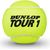 Теннисный мяч Dunlop TOUR BRILLIANCE UpperMid 4-tube ITF