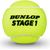 Теннисный мяч Dunlop STAGE 1 GREEN 3-tube ITF