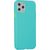 Mocco Soft Cream Silicone Back Case Силиконовый чехол для Apple iPhone 12 Mini Зеленый
