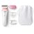 Philips BRL140/00 SatinShave Advanced Wet and Dry White/Pink sieviešu skuveklis (ir veikalā)