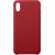 Fusion eco leather aizsargapvalks Apple iPhone 12 Pro Max sarkans