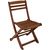 Krēsls ROUEN 47x53x84cm, bez roku balsta, saliekams, koks: meranti, apdare: piesūcināts ar eļļu
