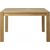 Обеденный стол CHICAGO NEW 140x90xH76см, столешница: МДФ с натуральным шпоном дуба, цвет: натуральный, отделка: масло