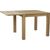 Обеденный стол CHICAGO NEW 90x90xH76см, столешница: МДФ с натуральным шпоном дуба, цвет: натуральный, отделка: масло