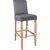 Bar chair BOSTON 53x40xH108cm, grey