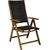 Krēsls FUTURE 57xD69xH107cm, saliekams, sēdeklis: tekstils, koks: akācija, apdare: eeļļots