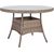 Садовая мебель TOSCANA стол и 4 стула (10522) D65xH73см, алюминиевая рама с пластиковым плетением, цвет: серо-бежевый