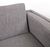 Stūra dīvāns LISBON, labais stūris, 289x92 / 175xH89cm, pelēks