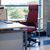 Biroja krēsls DELPHI 60x47xH116-128,5cm, sēdeklis un atzveltne: audums, krāsa: tumši sarkana